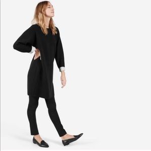 EUC Everlane luxe double knit sweater dress size M